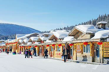 摄图网_501176660_banner_白天雪乡风光（企业商用）