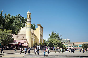 370-2023-摄图网_500881227_banner_新疆喀什艾提尕尔大清真寺（企业商用）