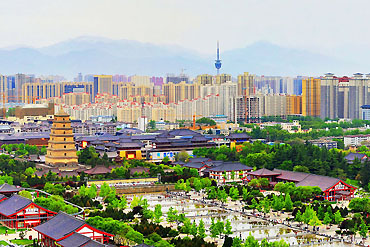 2023-摄图网_500503878_banner_大雁塔全景（企业商用）